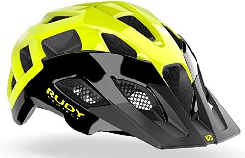 HELMET CROSSWAY BLACK/YELLOW FLUO (SHINY)