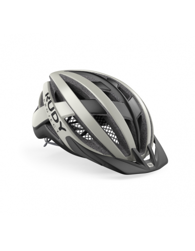 HELMET VENGER CROSS MTB LIGHT GREY - BLACK (MATTE)